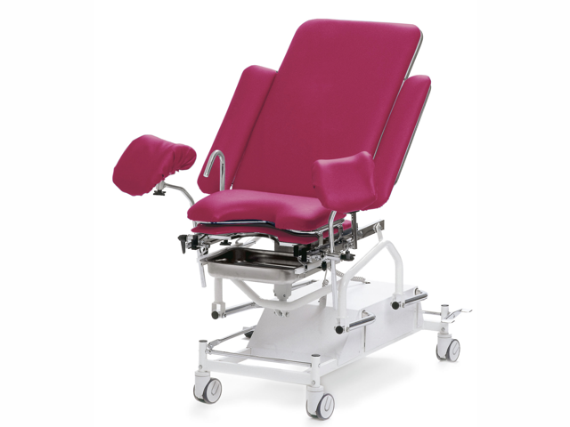 Gynstol Sjbloms 015-2031 plus extrautrustning cerise