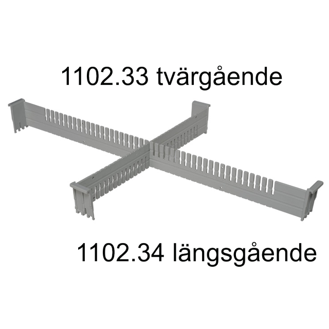 Villard 1102.33+1102.34 avdelare korg