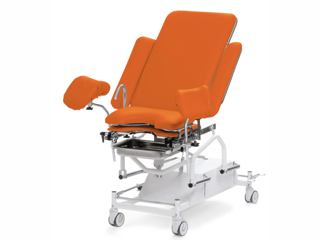 Gynstol Sjbloms 015-2031 plus extrautrustning orange